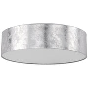 Lampada paralume in policotone Argento ø 45 cm Boho con stile moderno