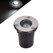 FARETTO LED SEGNAPASSO CALPESTABILE DA 1W LUCE FREDDA 6500K° - IDEALE PER VIALI GIARDINI E AMBIENTI ESTERNI CON GRADO DI PROTEZIONE IP65