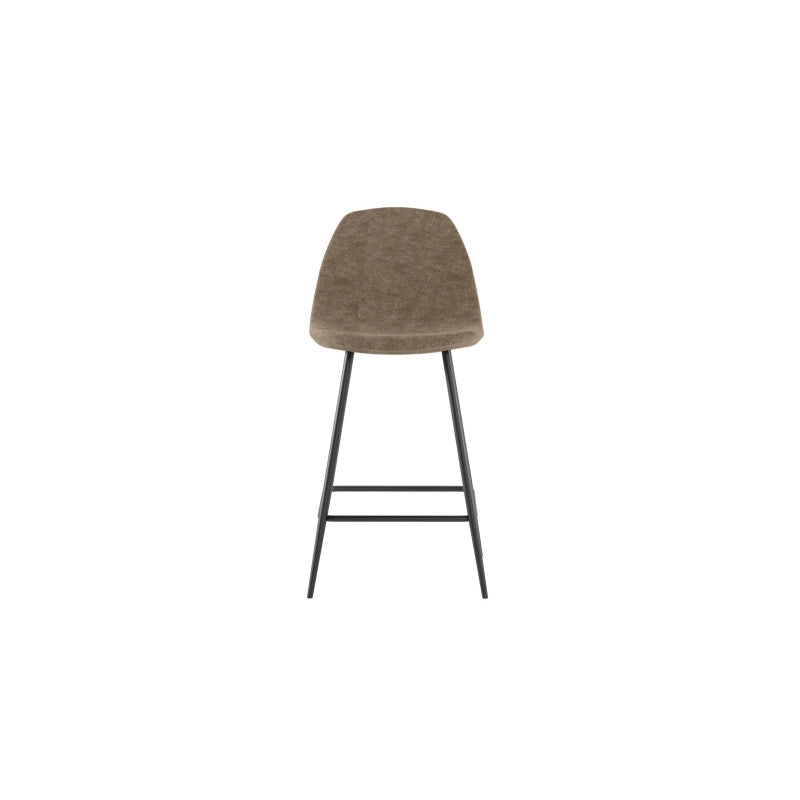 Sgabello in similpelle Brigitte 42cm X 52cm H 93cm Stones