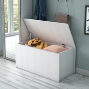 BAULE HALLWAY 90X45XH45CM BIANCO.