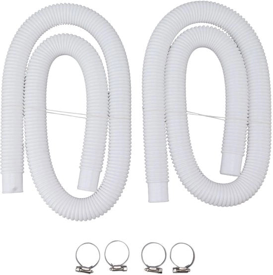 Sostituzione Serbatoio Piscina - Sostituzione Slang - Sostituzione Slang PVC - Ideale per Piscine Soprastanti - Adatto per Pompe da 300 a 1000 Galloni - Duraturo e flessibile -