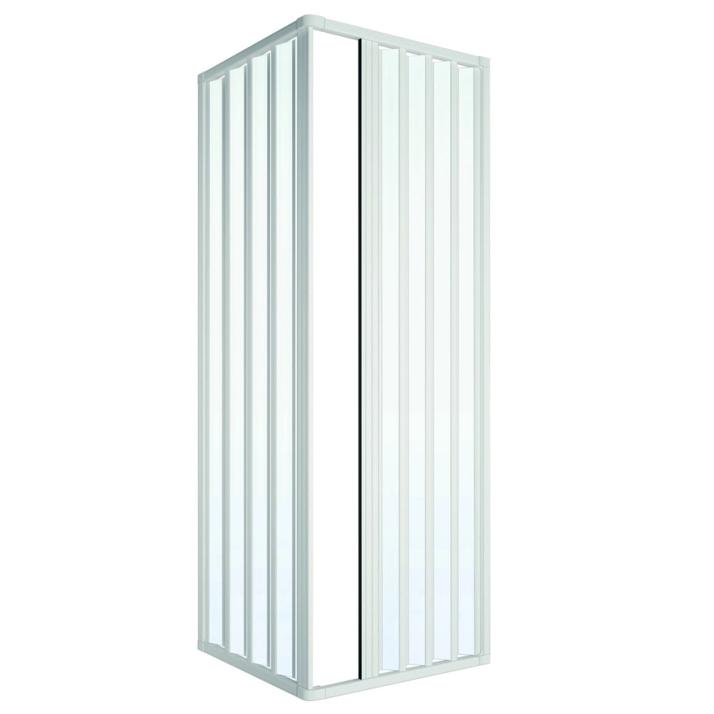 Box Doccia 2 Lati Soffietto Riducibile Modello Loris Lux