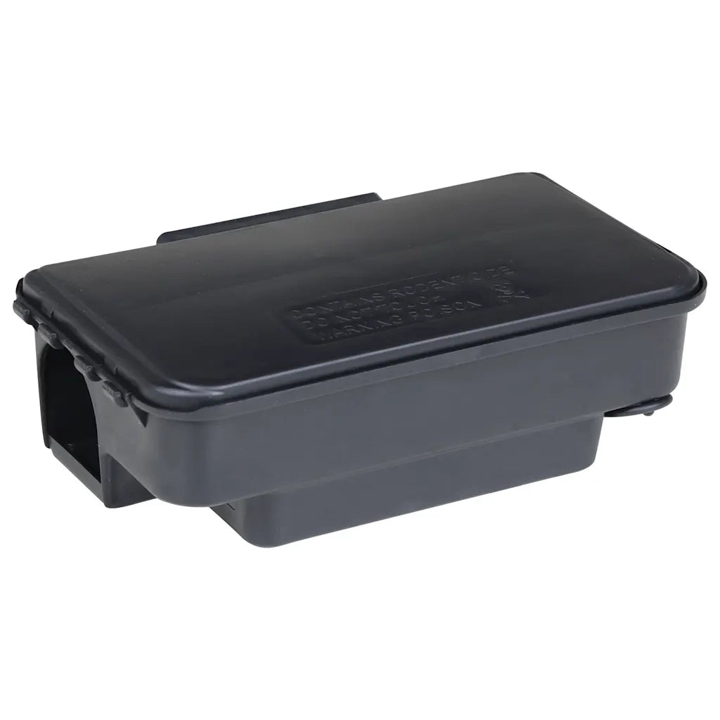 Trappole per Topi 4 pz Nere 22x12,5x7,5 cm 4106484