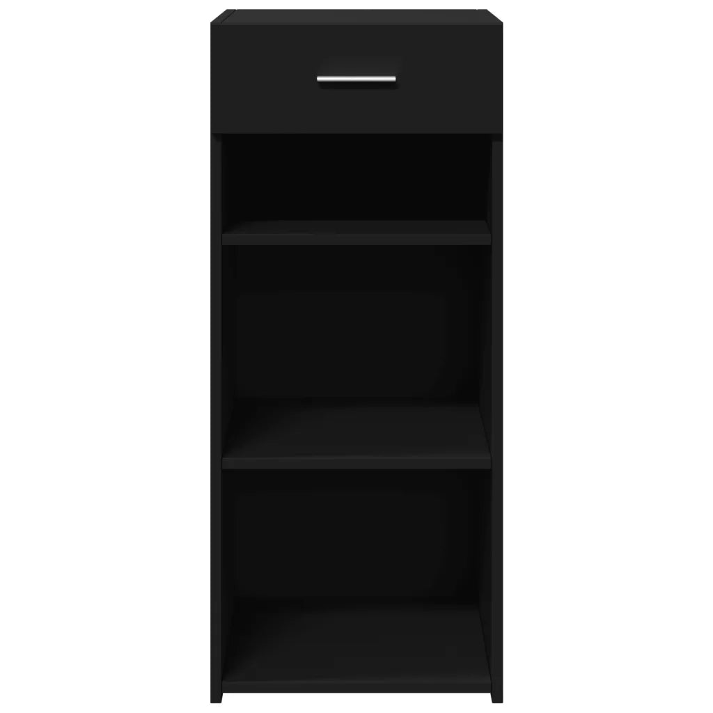 Credenza Nera 40x42,5x93 in Legno Multistrato 846314