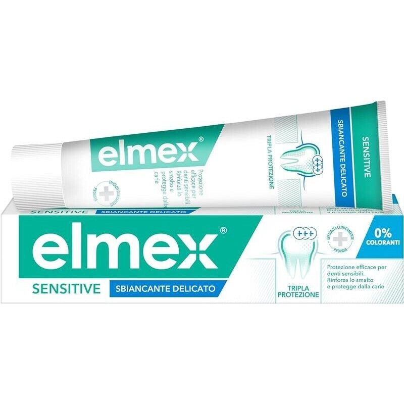 DENTIFRICIO ELMEX FORMATO DA 75ML SENSITIVE SBIANCANTE DELICATO