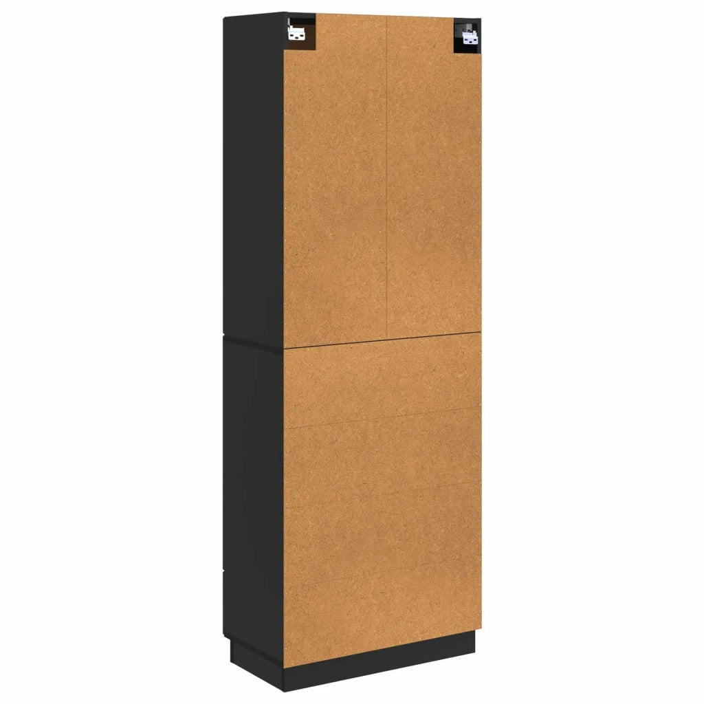 Set di armadi 2 pz Nero Legno ingegnerizzato 3416827