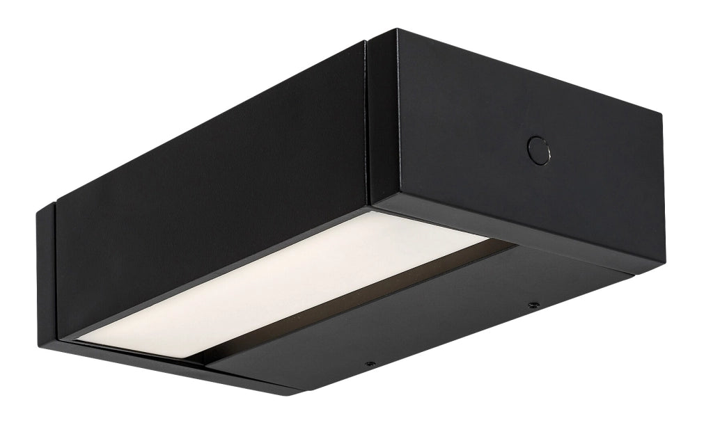 Applique esterna moderna nera 23cm LED 18W IP54 Rabalux