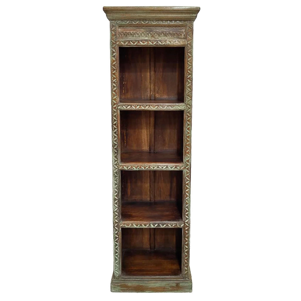 Libreria in legno artigianale, 51x35x183h cm