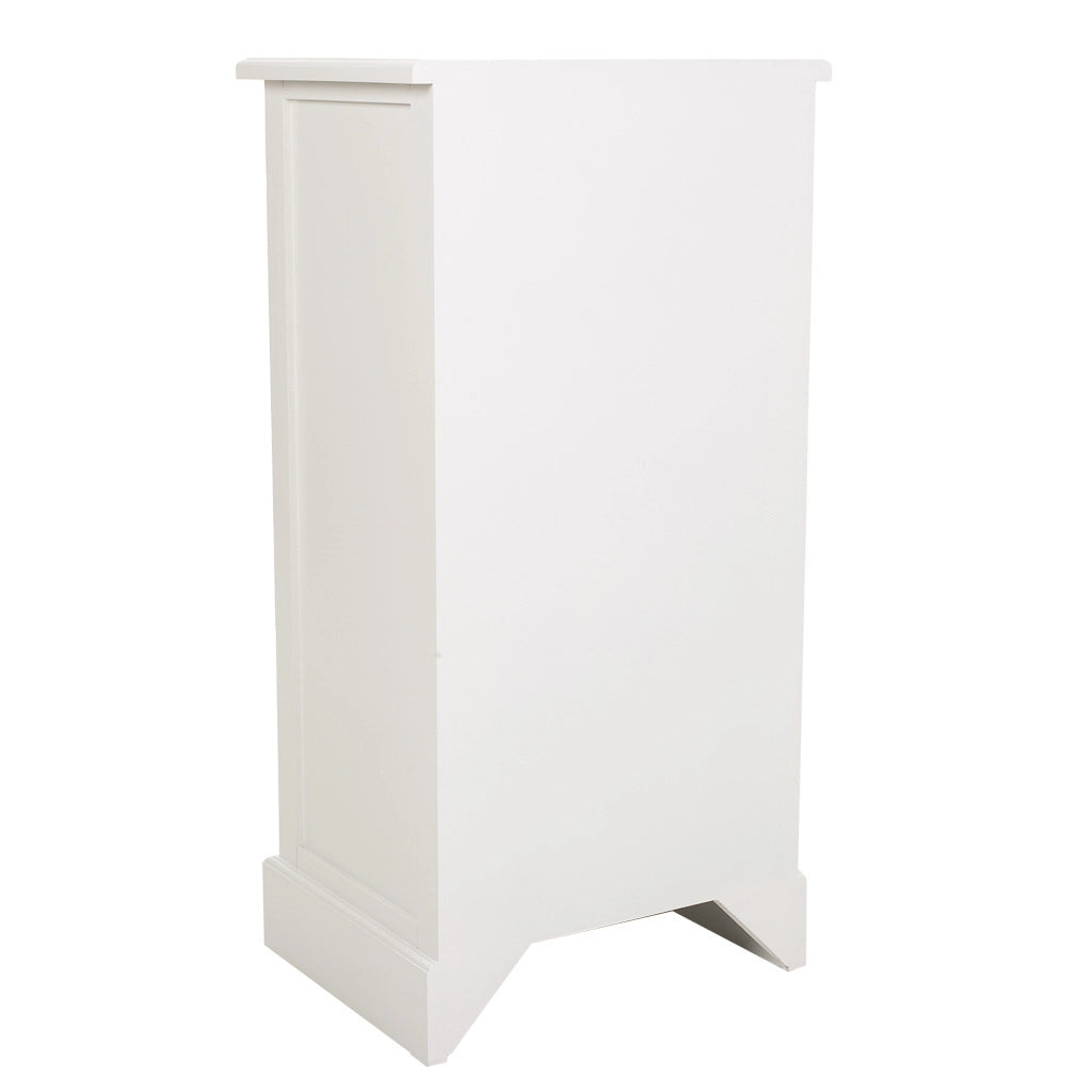 Settimanale in legno 45x35x90, bianco