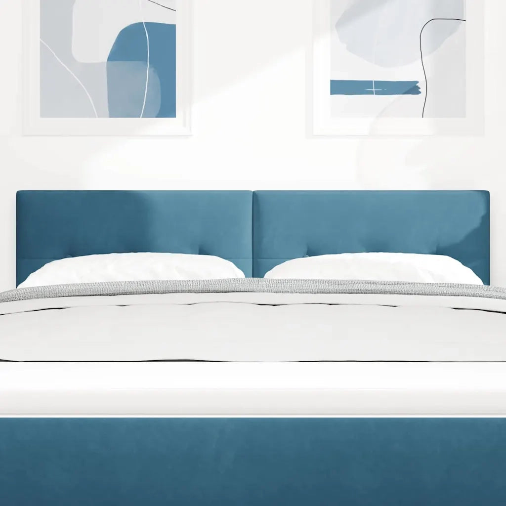 Testiera | Testata Blu Scuro 160 cm Velluto
