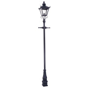 Lanterna da giardino retro nera E27 60W IP44 Elstead