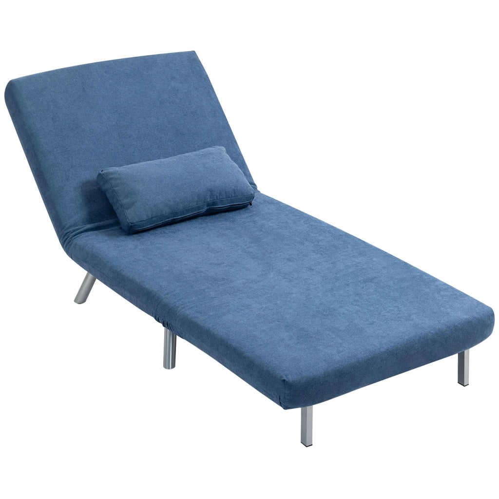 Poltrona letto ¨C Minimal ¨C tessuto blu