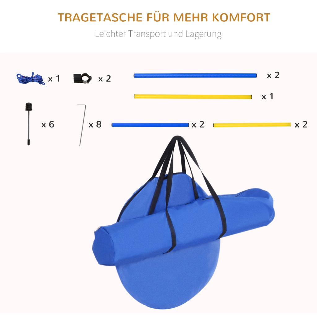 Set Agility per Cani con Tunnel e Stacchetti ¨C Minimal ¨C Blu