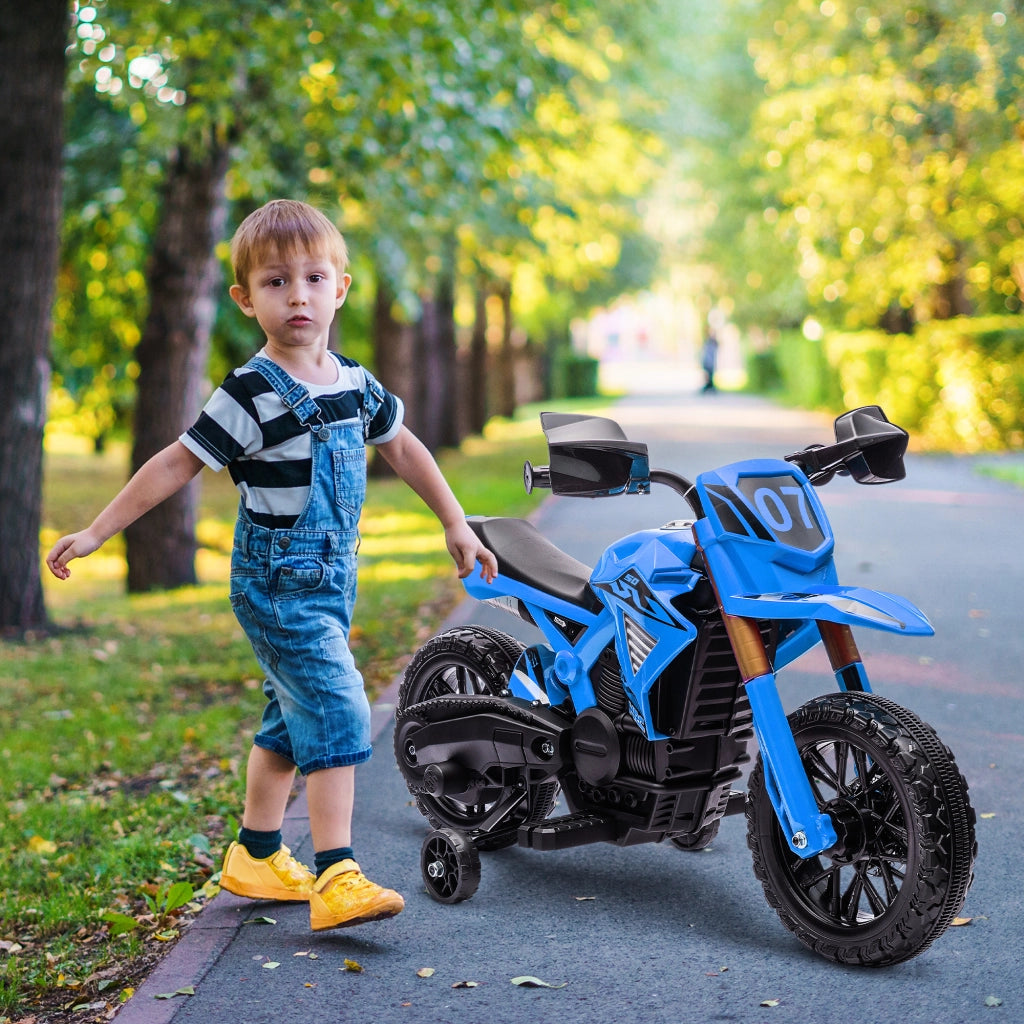 Moto Elettrica per Bambini 12V ¨C Minimal ¨C Blu