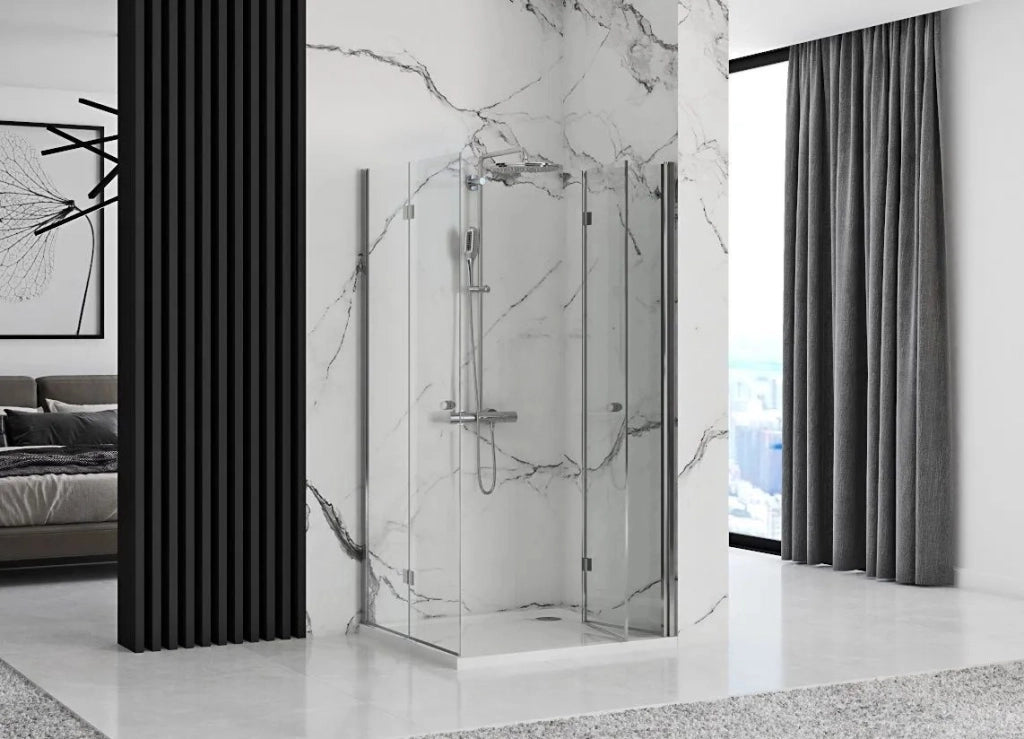 Cabina Doccia Pieghevole Rea Fold N2 Modulare 120x120