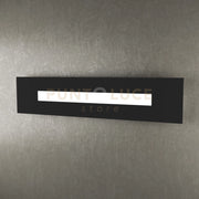 WALLY APPLIQUE-PLAFONIERA 70 CM. 1 LUCE NERO 1138-70-NE