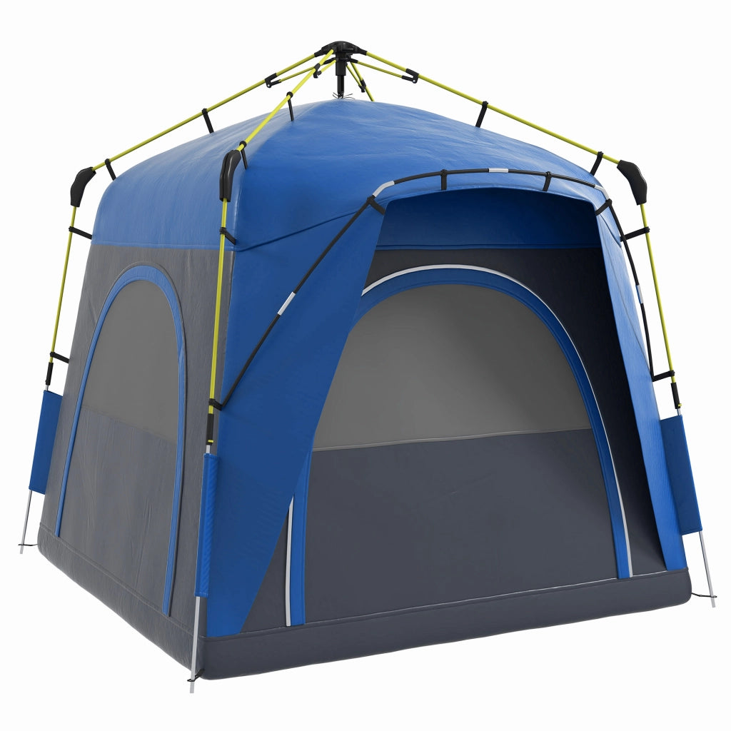 Tenda da Camping Pop Up a Cupola ¨C Minimal ¨C Grigio Blu