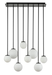 Lampada a sospensione moderna Tulia 8xG9 sfere bianche