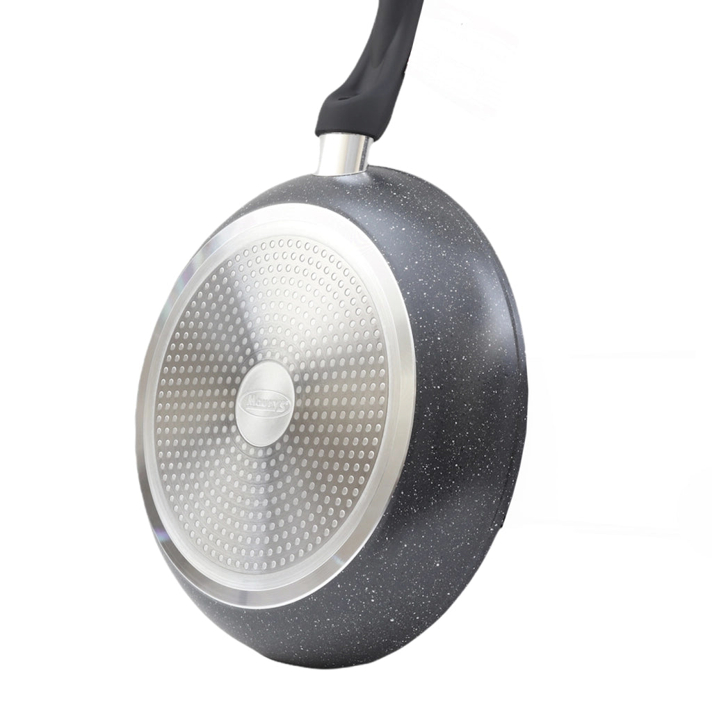 MAURY’S MAXISTONE TITANIUM PADELLA 28 CM ANTIADERENTE IN ALLUMINIO RINFORZATO