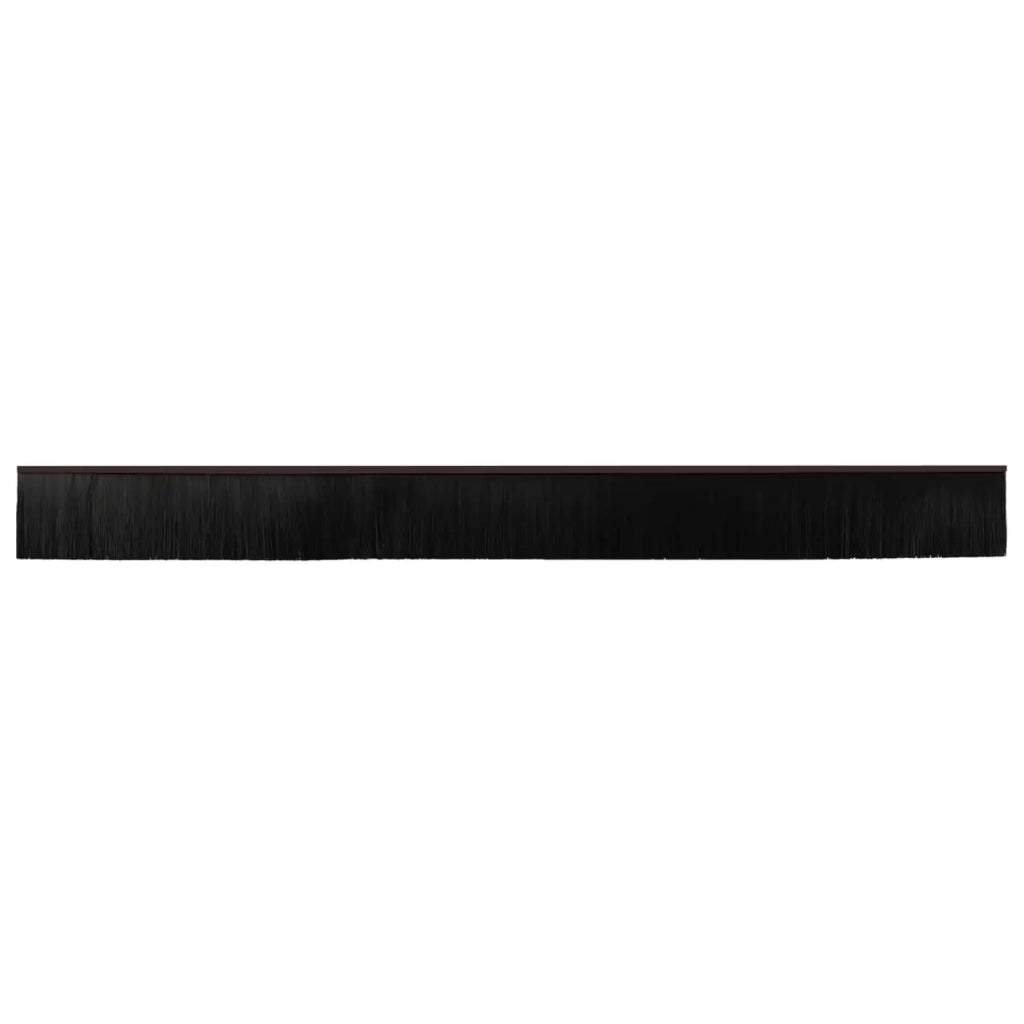 Spazzole per porte autoadesive 2 pz Marrone 100 cm CFW2659531