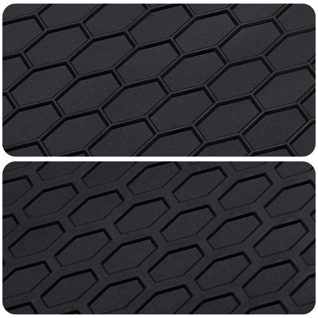 Tappetino per Auto 4 pcs Nero adatto per KAMIQ 2019- Gomma 42029100