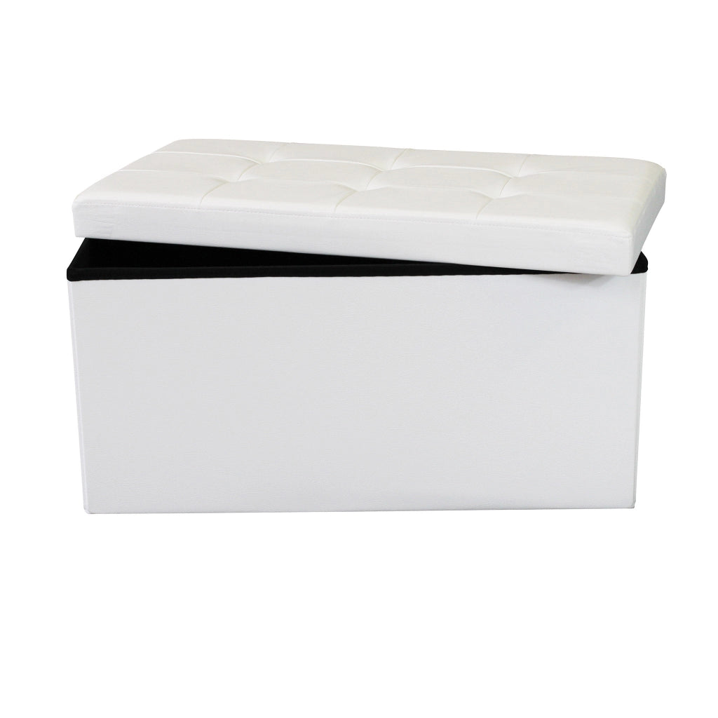 Pouf contenitore in similpelle - HARRIS