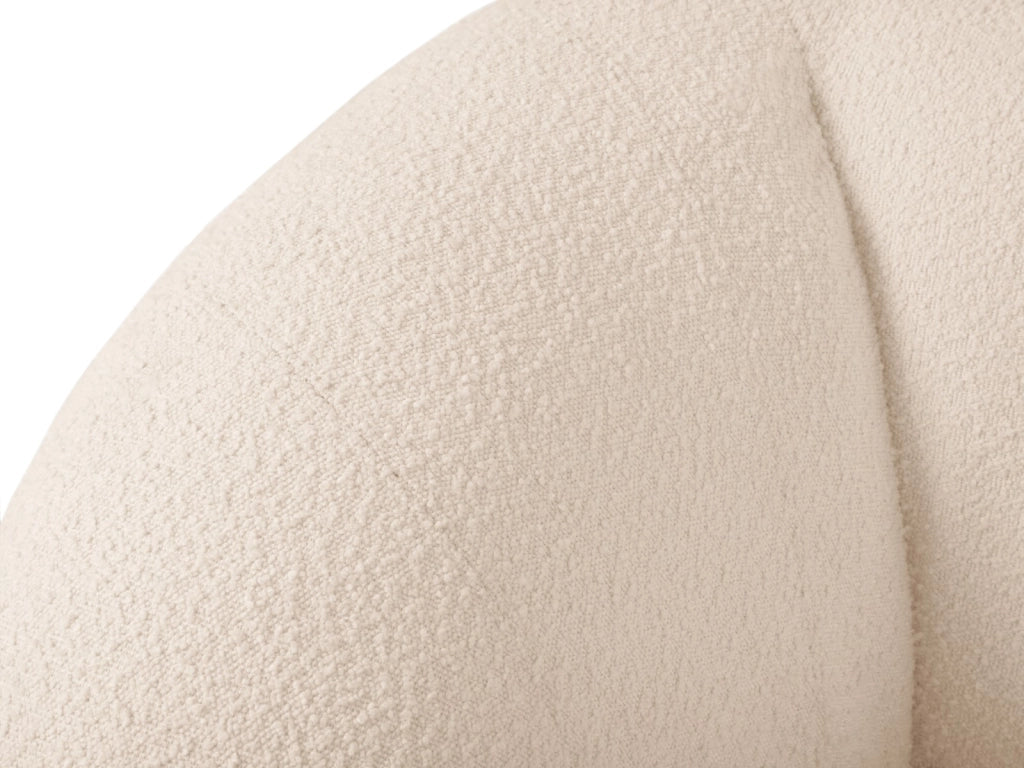 Cosmopolitan Design - Poltrona "Essen" in bouclé beige 