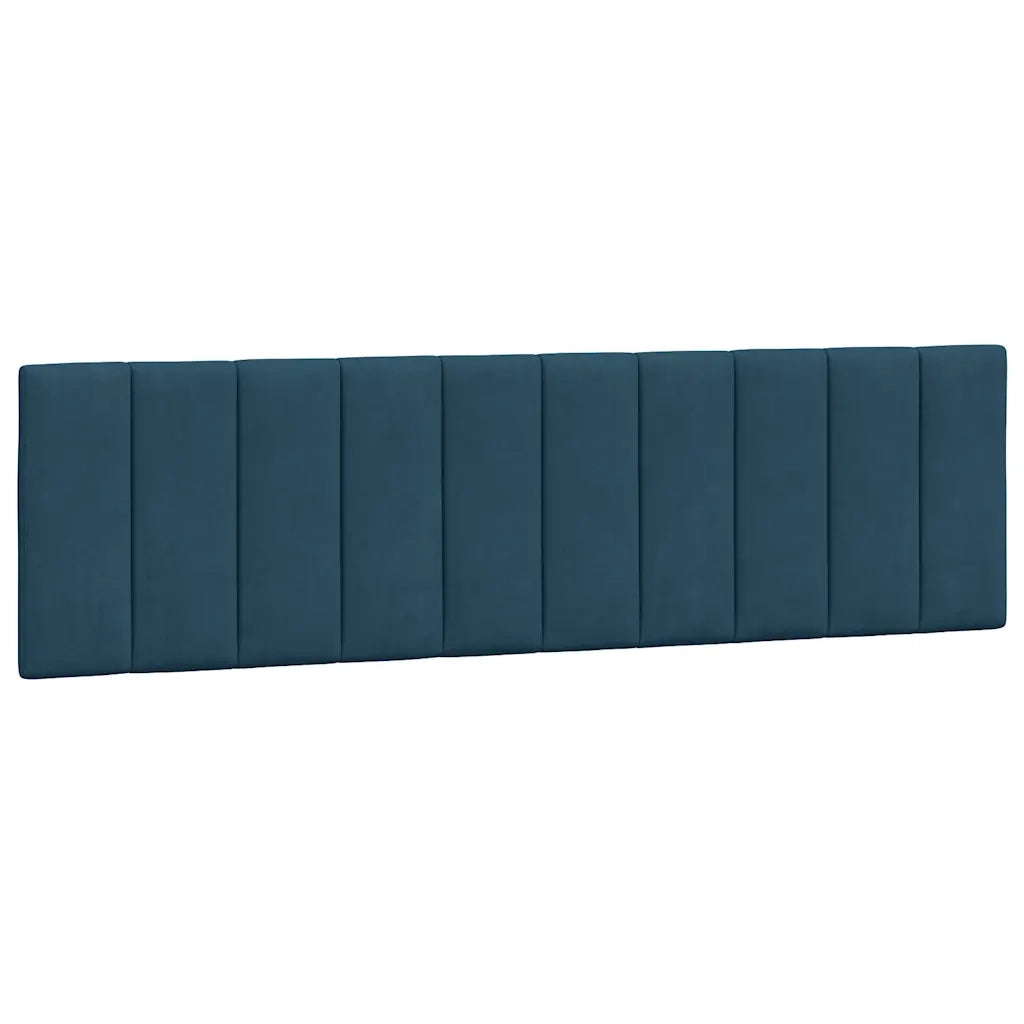 Giroletto senza Materasso-Struttura Letto Hanko Blu 180x200 cm in Velluto