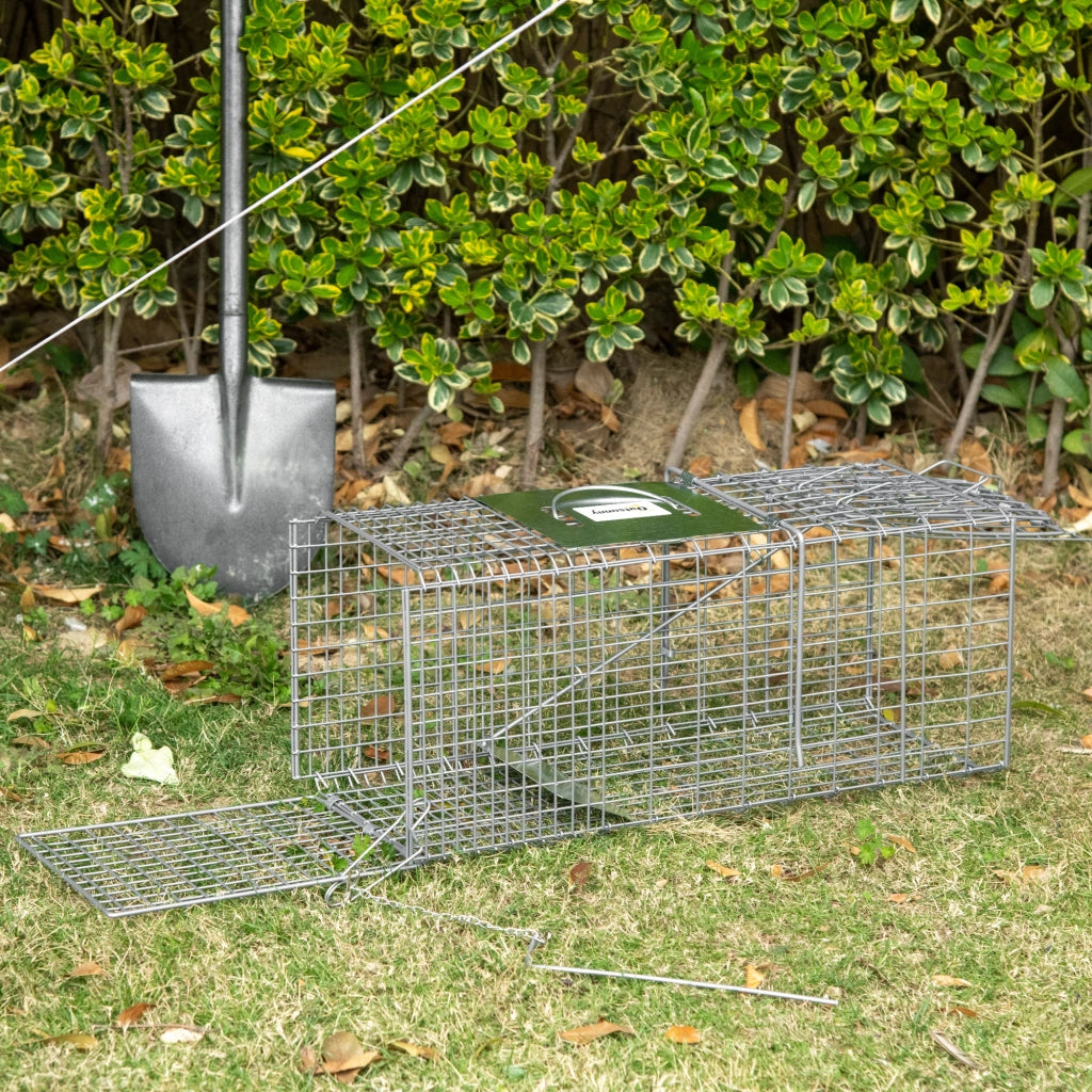 EasyComfort Trappola per Ratti, Topi e Nutrie Pieghevole in Acciaio