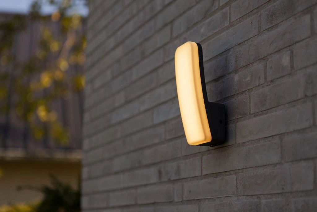 Applique esterna LED 8,8W 3000K IP54 Lutec KITE grigia