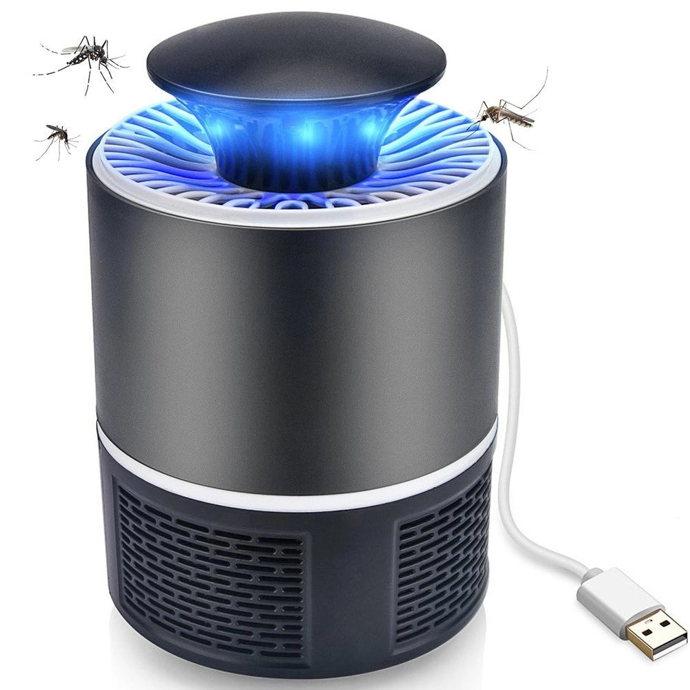 Trade Shop - Zanzariera Elettrica Lampada Antizanzara Usb Portatile Anti Insetti E Zanzare -