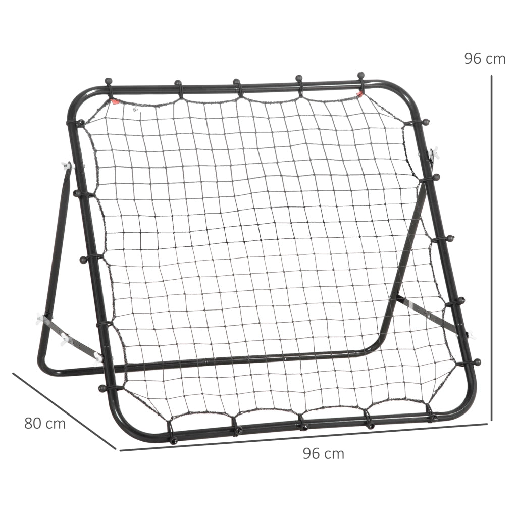 Rebounder per Calcio ¨C zephmum ¨C Nero 84x84 cm