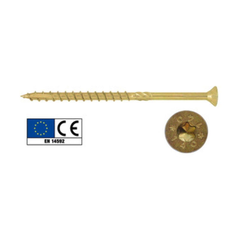 BS VITI PORTANTI PER LEGNO TSP TORX 8X180 5 PZ- FRIULSIDER- 5,0 bs