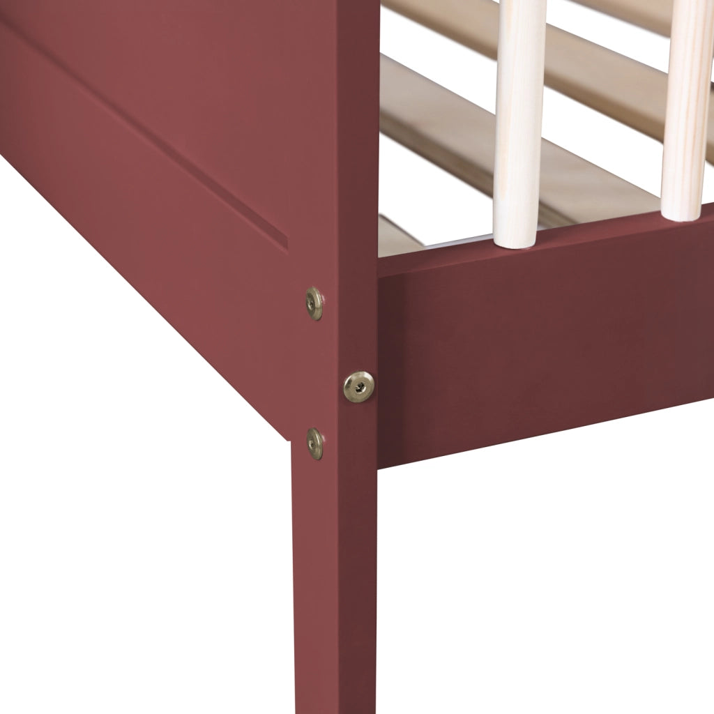 Letto per bambini 190x90cm terracotta ADAM