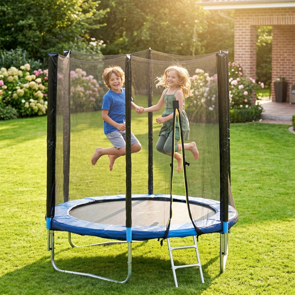 Trampolino da giardino con rete di sicurezza ¨C Minimal ¨C ?180 cm