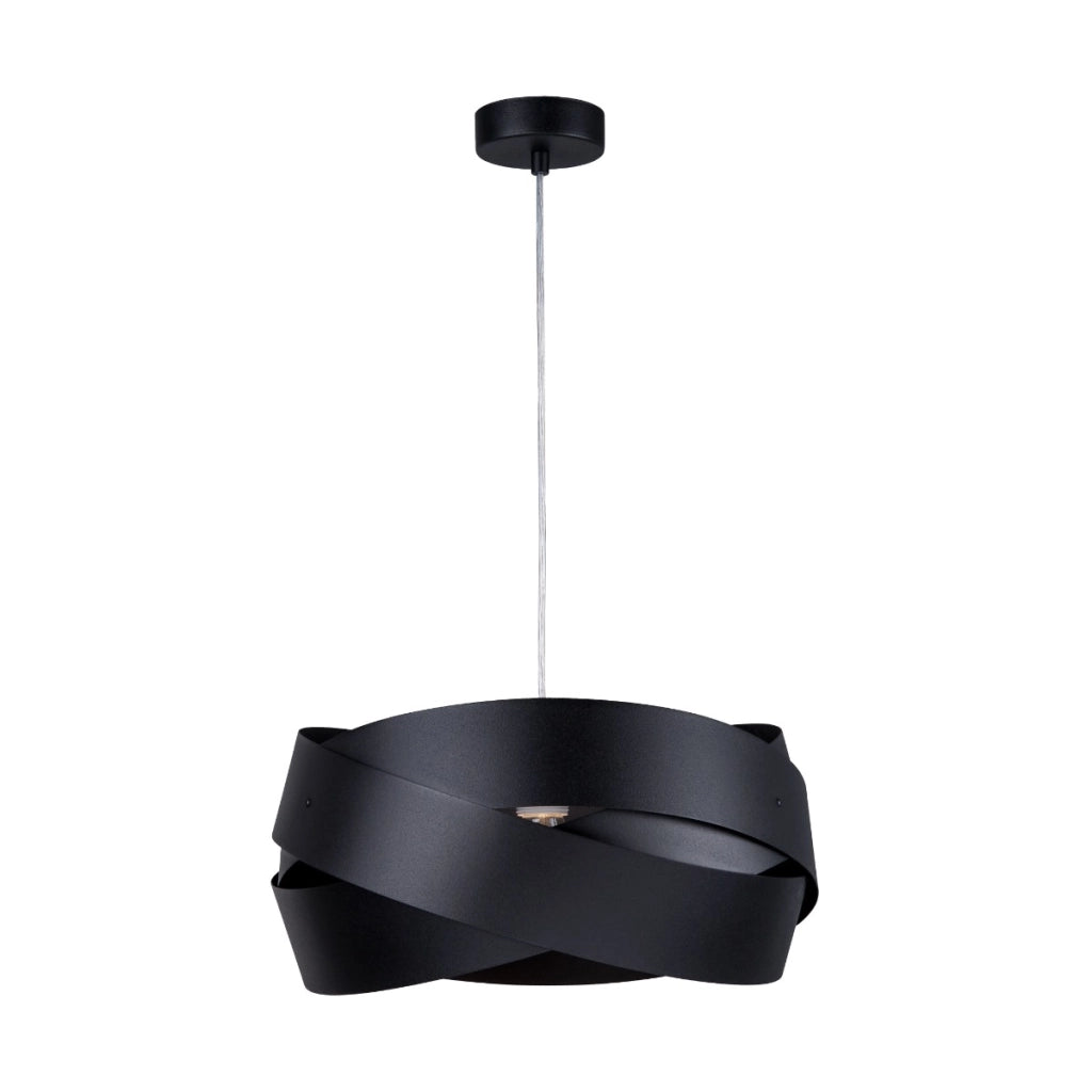 Sospensione nera metallo Tornado E27 Zuma Line 1114