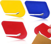 Set di apertura brevi - snipper efficiente - 3 pezzi - rosso, giallo, blu - plastica