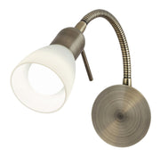 Applique orientabile con cavo, E14, marrone Soma 6320 Rabalux