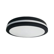 Plafoniera LED rotonda 22cm 18W nera/bianca Marlon
