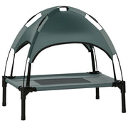 Cuccia per Cani con Baldacchino ¨C Minimal ¨C Grigio 61x46x62 cm