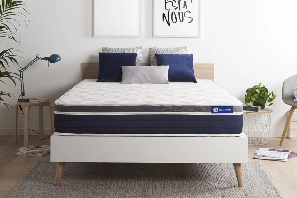 Materasso Actilatex confort 135x200cm - Spessore : 26cm - Lattice e memory foam - Moderatamente rigido
