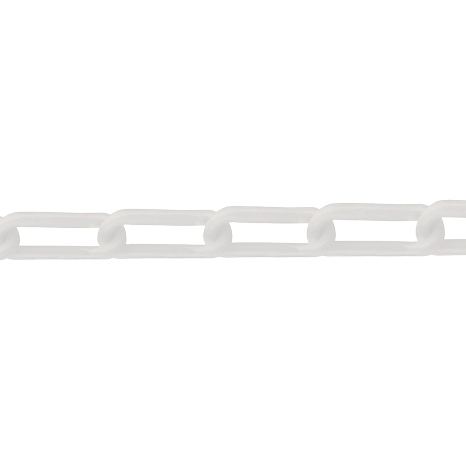 Catena in plastica Ã˜ 6 mm. bianco 20 mt.