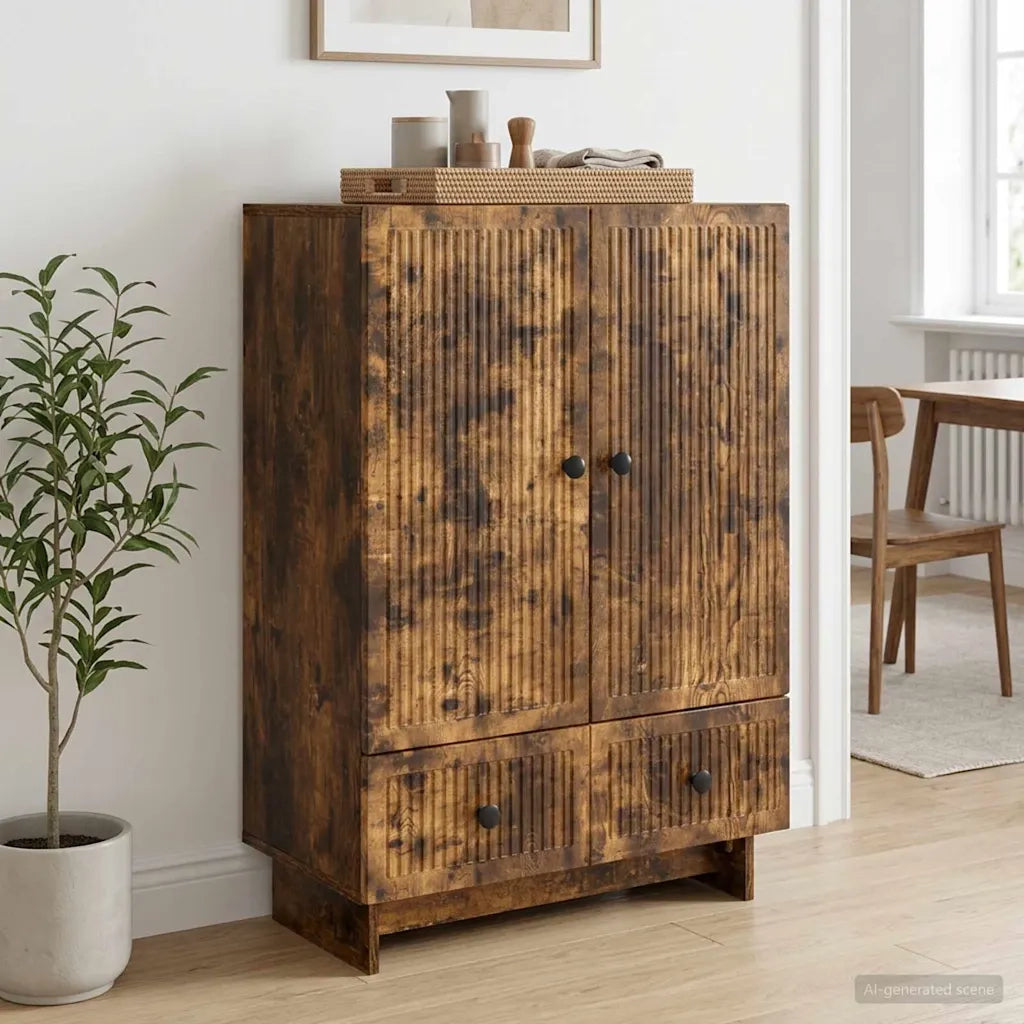Credenza Quercia Affumicata 66 x 34,5 x 95 cm 893980