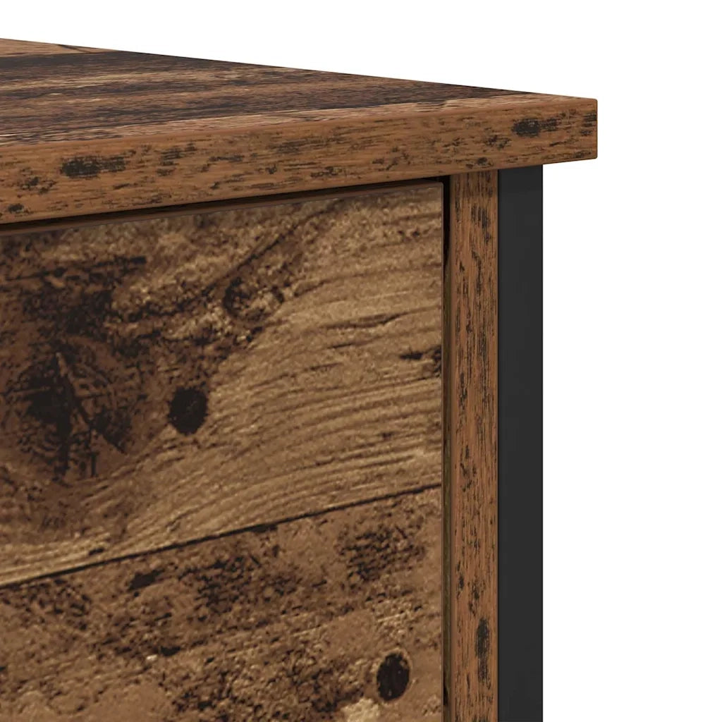 Armadio da Notte 2 pcs Legno vecchio 40 x 42 x 60 cm 875781