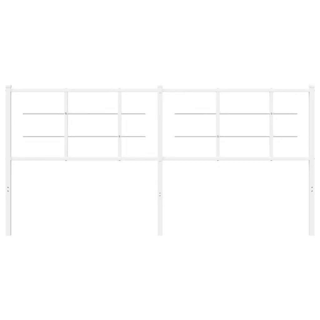 Testiera di Ricambio in Metallo Bianco 180 cm 355646