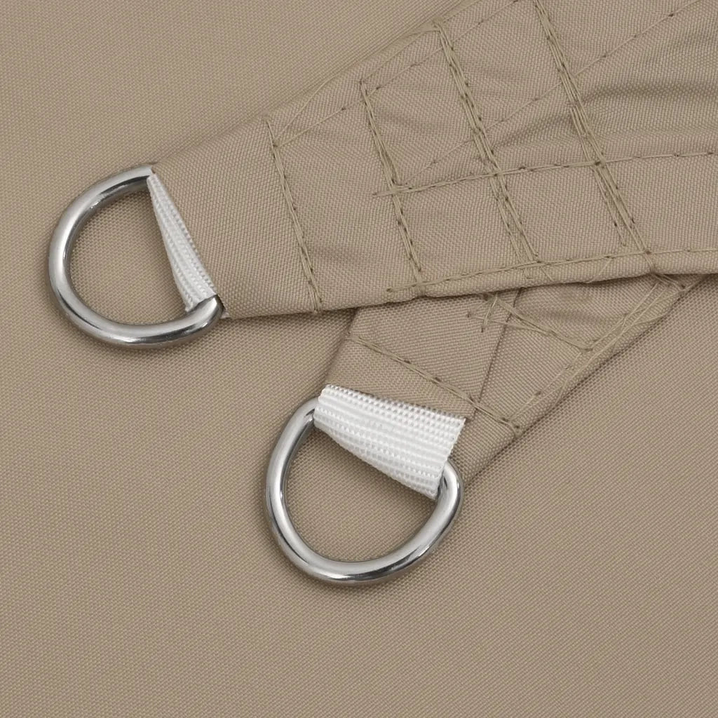 Parasole a vela | Telo Ombra | Vela da ombra Oxford Triangolare 5x5x6 m Grigio Talpa