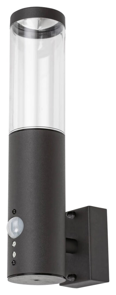 Applique esterna sensore GU10 1 luce antracite Rabalux