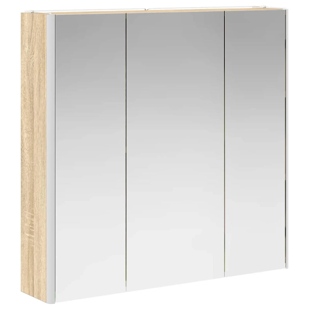 Mobiletto per specchio da bagno con lo scaffale Rovere Sonoma 889257