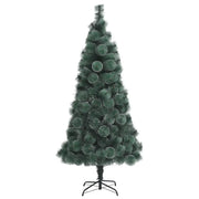 Albero di Natale Artificiale con Supporto Verde 180 cm PET 328484