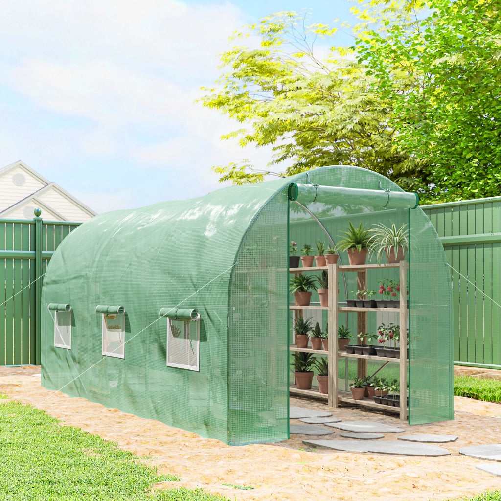Serra Tunnel da Giardino - Xylo - 4.45x2x2m PE Verde